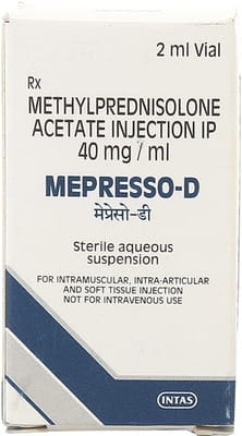 Mepresso D 40mg Vial Of 2ml Suspension For Injection
