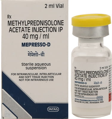Mepresso D 40mg Vial Of 2ml Suspension For Injection