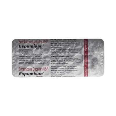Espumisan 80mg Strip Of 25 Capsules