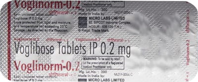Voglinorm 0.2mg Tablet