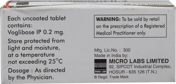 Voglinorm 0.2mg Tablet