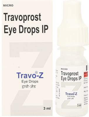 Travo Z Bottle Of 3ml Eye Drops
