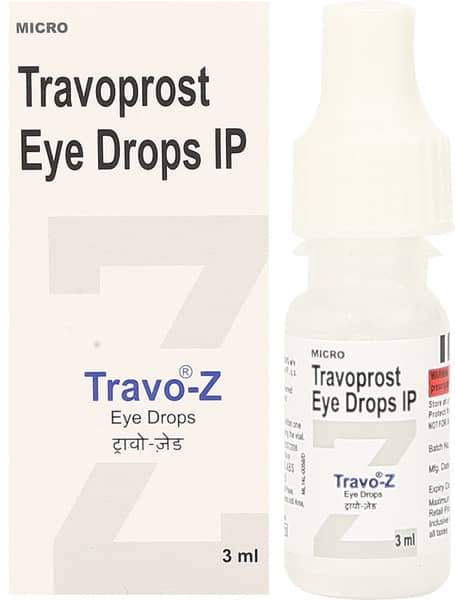 Travo Z Bottle Of 3ml Eye Drops