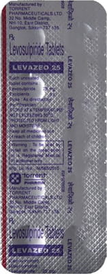 Levazeo 25mg Strip Of 10 Tablets