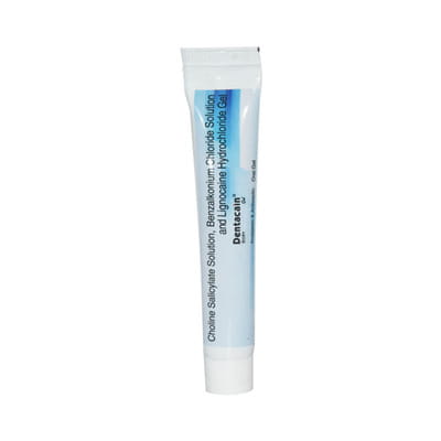 Dentacain Tube Of 10gm Mouth Gel