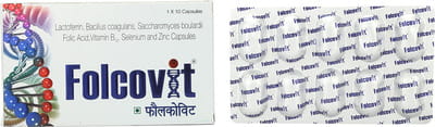Folcovit Strip Of 10 Capsules