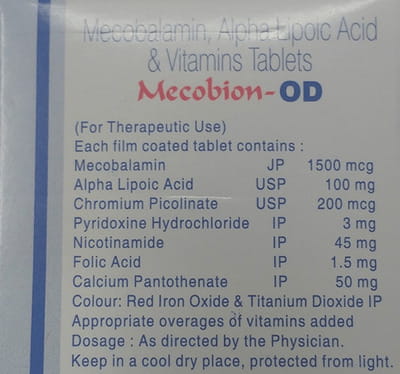 Mecobion Od Strip Of 10 Tablets