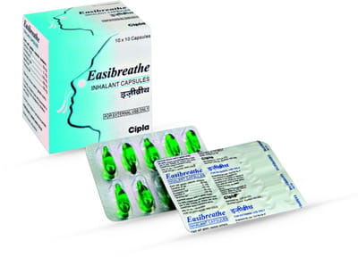 Easibreathe Strip Of 10 Inhalation Capsules