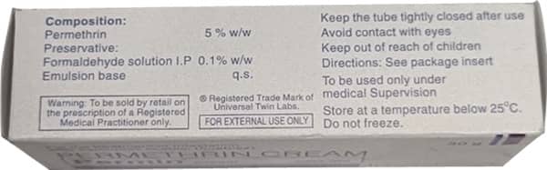 Permin Tube Of 30Gm Cream