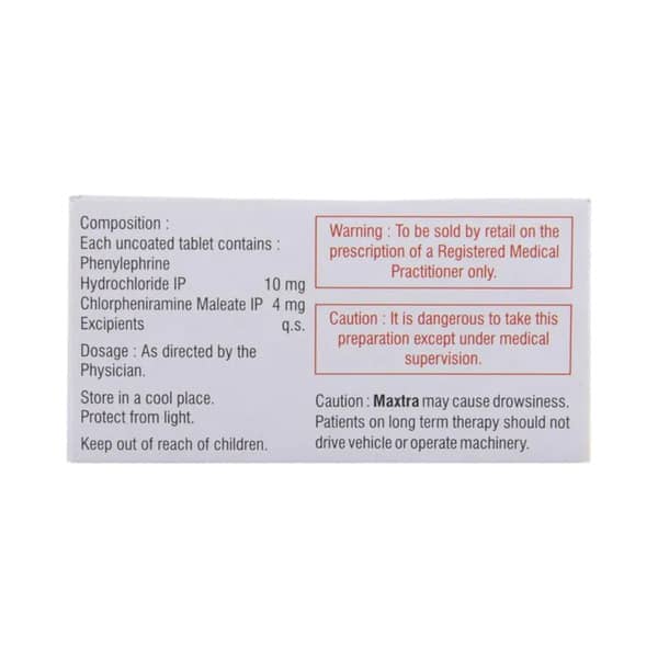 Maxtra Strip Of 10 Tablets