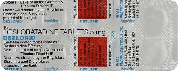 Dezlorid 5mg Strip Of 10 Tablets