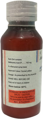 Mefanorm 100mg/5ml Suspension 60ml