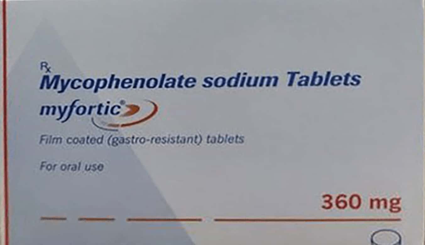 myfortic 360mg tablet
