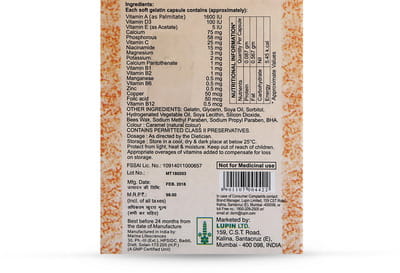 Multirich Strip Of 10 Capsules