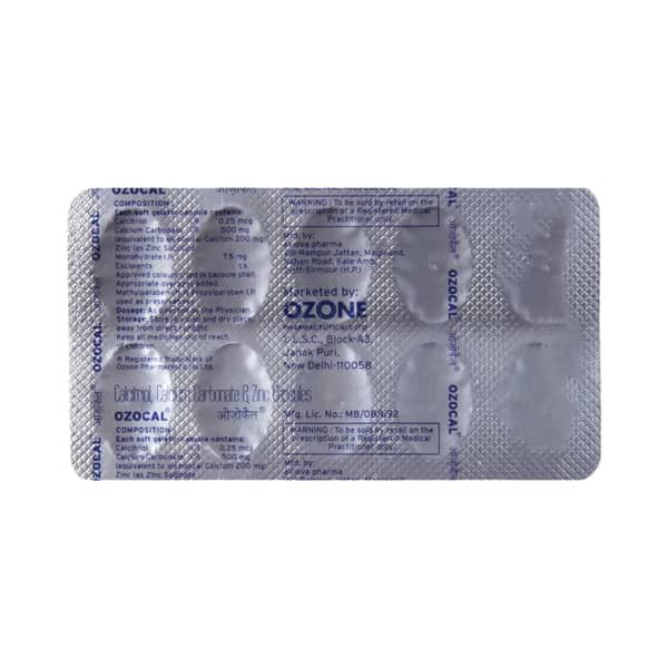 Ozocal Strip Of 10 Capsules
