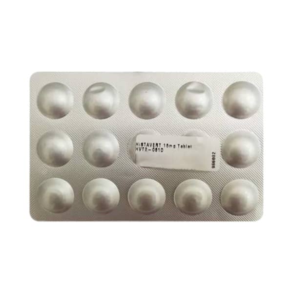 Histavert 16mg Strip Of 15 Tablets