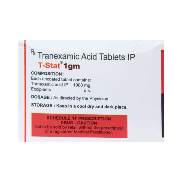 T Stat 1gm Strip Of 10 Tablets