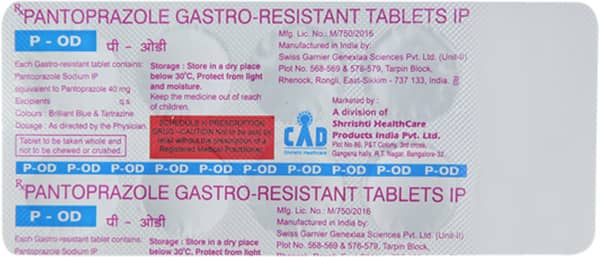 P Od Tablets