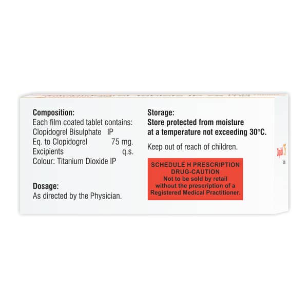 Clopidol 75mg Strip Of 10 Tablets