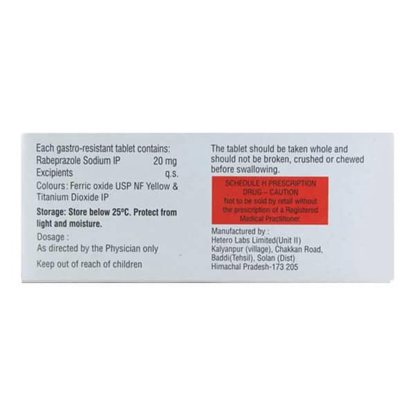 Rbp 20Mg Strip Of 10 Tablets