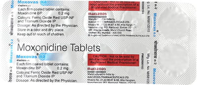 Moxovas 0.2mg Strip Of 10 Tablets
