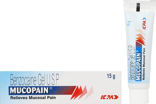 Mucopain 20% Gel 15gm