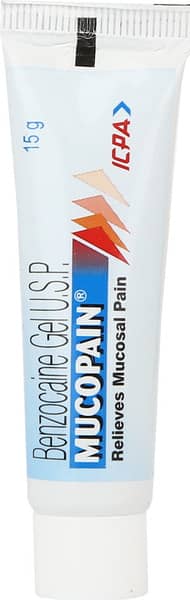 Mucopain 20% Gel 15gm