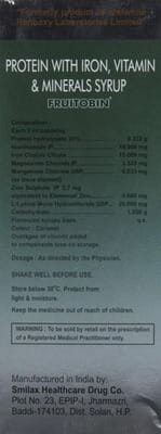 Fruitobin Mixed Fruit Flavour Bottle Of 200ml Syrup