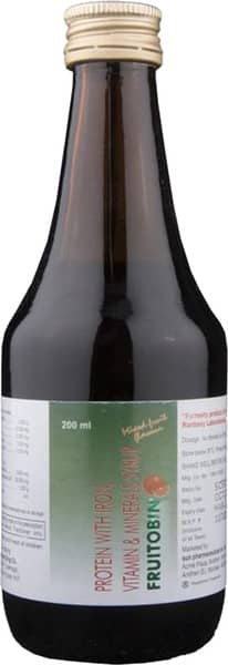 Fruitobin Mixed Fruit Flavour Bottle Of 200ml Syrup