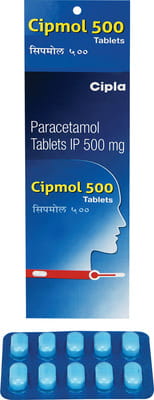 Cipmol 500mg Strip Of 10 Tablets