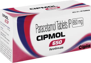 Cipmol 650Mg Strip Of 10 Tablets
