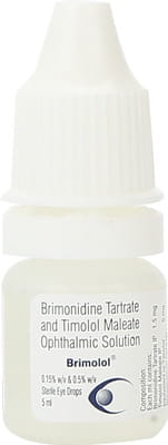Brimolol Bottle Of 5ml Eye Drops