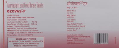 Ozovas F Strip Of 10 Tablets