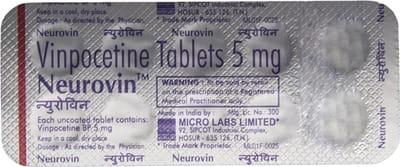 Neurovin 5mg Strip Of 10 Tablets