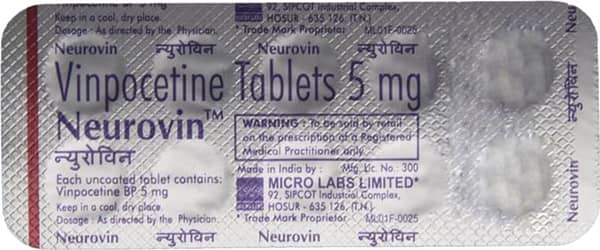 Neurovin 5mg Strip Of 10 Tablets