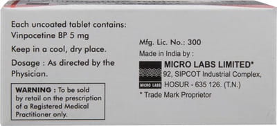 Neurovin 5mg Strip Of 10 Tablets