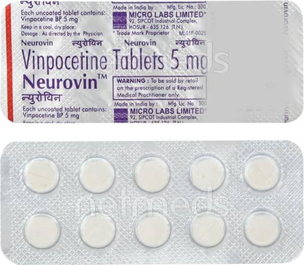 Neurovin 5mg Strip Of 10 Tablets
