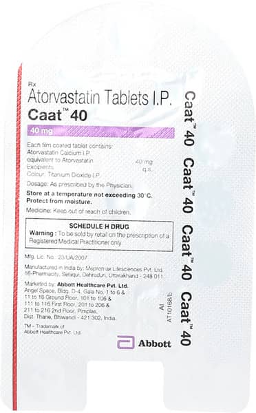 Caat 40mg Strip Of 10 Tablets