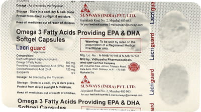 Lacriguard Strip Of 10 Capsules