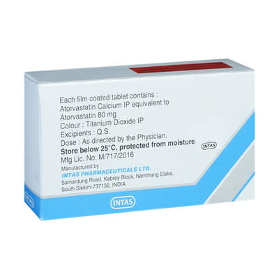 Lipicure 80mg Strip Of 6 Tablets