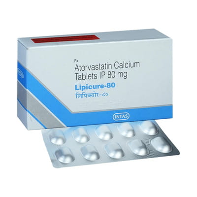 Lipicure 80mg Strip Of 6 Tablets