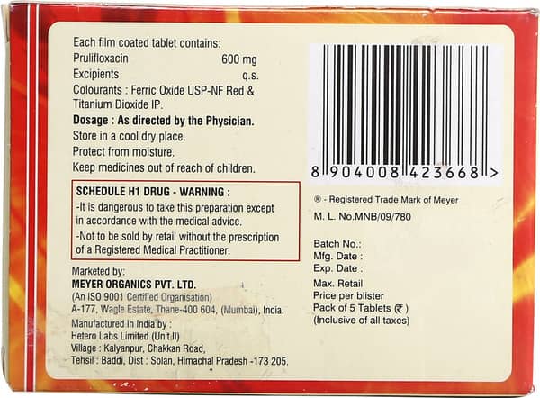 Prulin Strip Of 5 Tablets