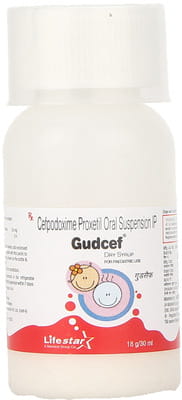 Gudcef Bottle Of 30ml Dry Syrup