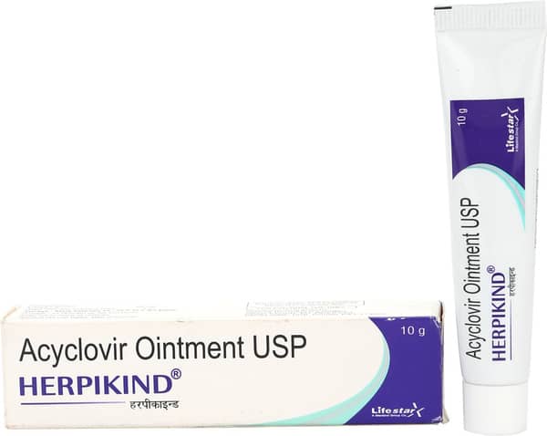 Herpikind Tube Of 10gm Ointment