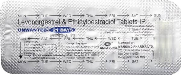 Unwanted 21 Days Tablet