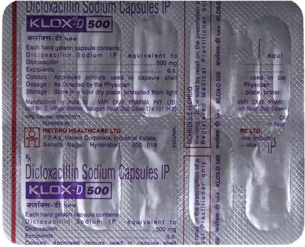 Klox D 500mg Capsule