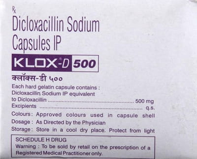 Klox D 500mg Capsule
