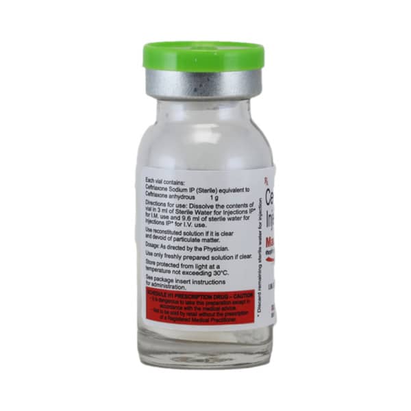 Maczone 1gm Dry Vial Of 1 Powder For Injection