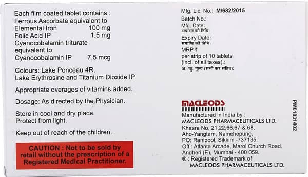 Rubired Strip Of 10 Tablets