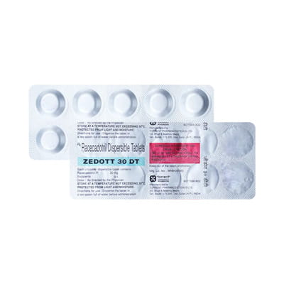 Zedott Dt 30mg Strip Of 10 Tablets